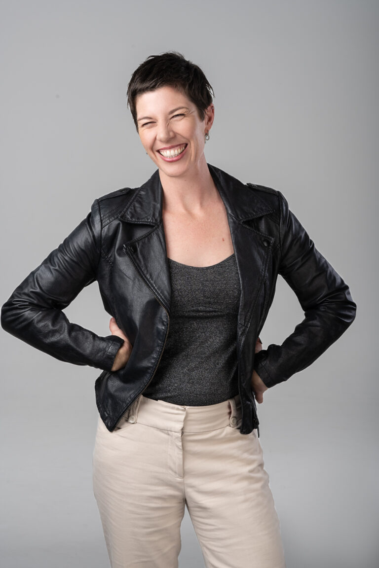 Fun corporate portrait