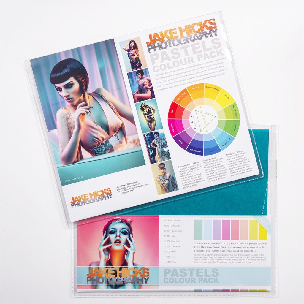 Jake Hicks Lee Filters Colour Gel Packs