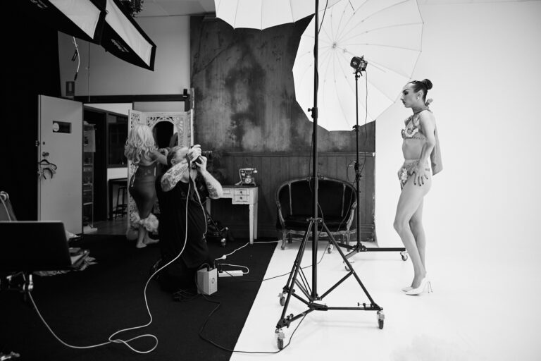 Brent Leideritz & Adam Kassar BTS by Ben Liew