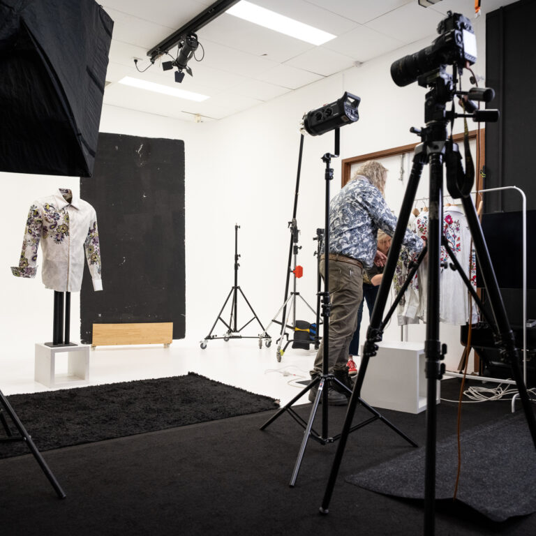 Simon Vaughan shoots ghost mannequins in the Pro Studio