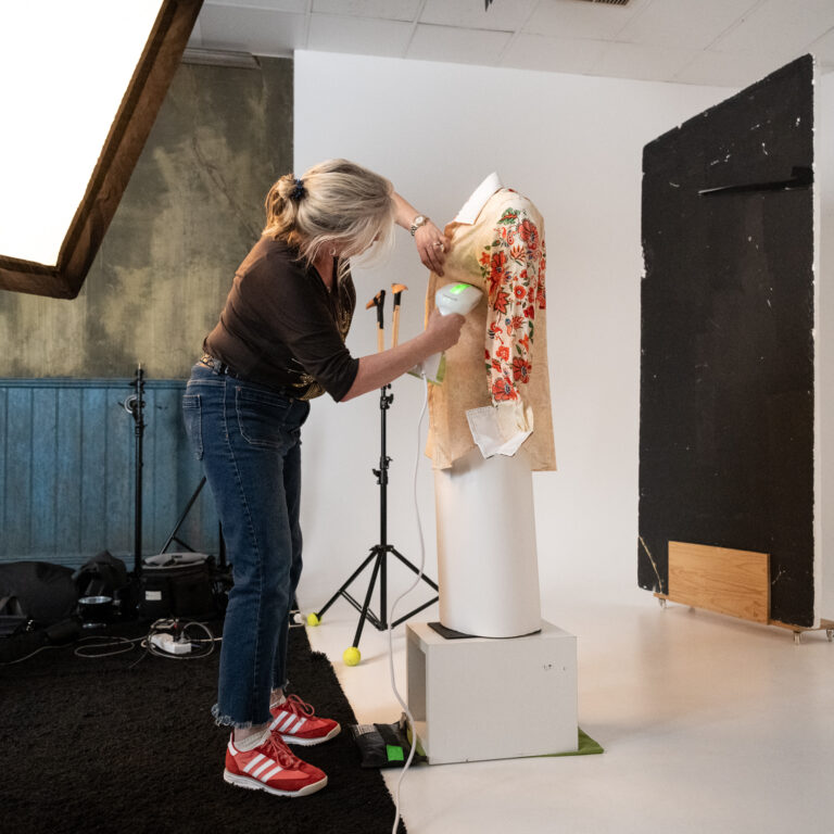 Simon Vaughan shoots ghost mannequins in the Pro Studio