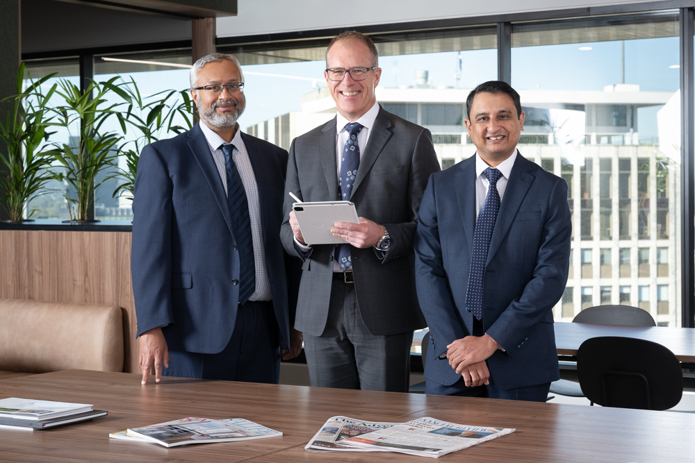 corporate group shot on location