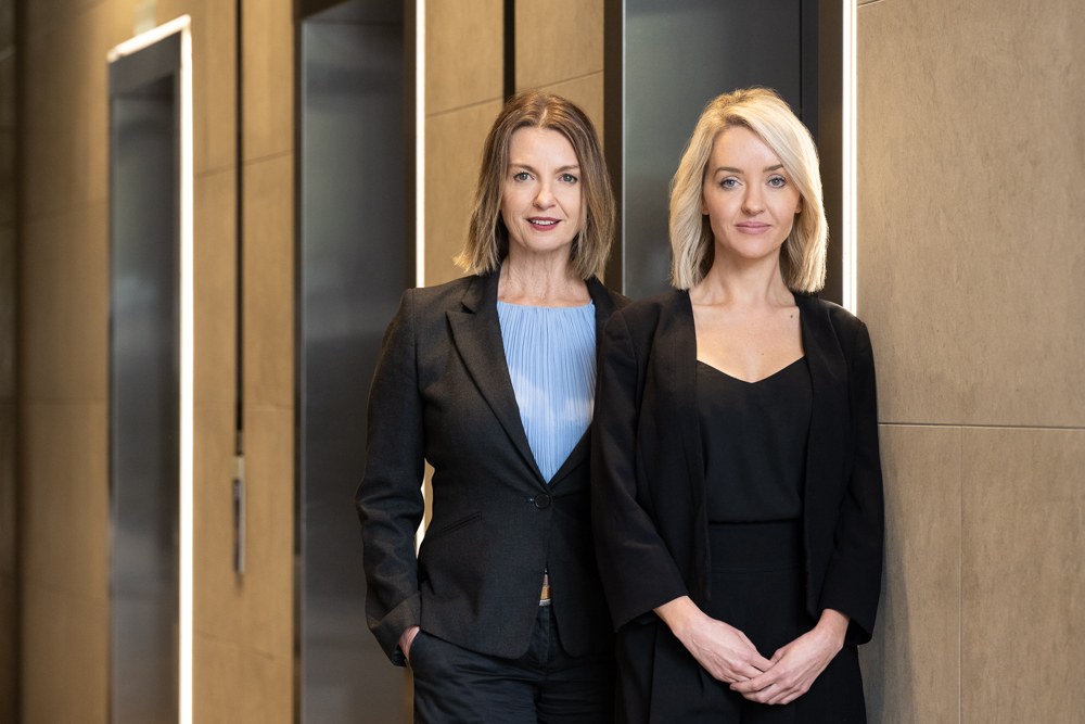 corporate headshot on location