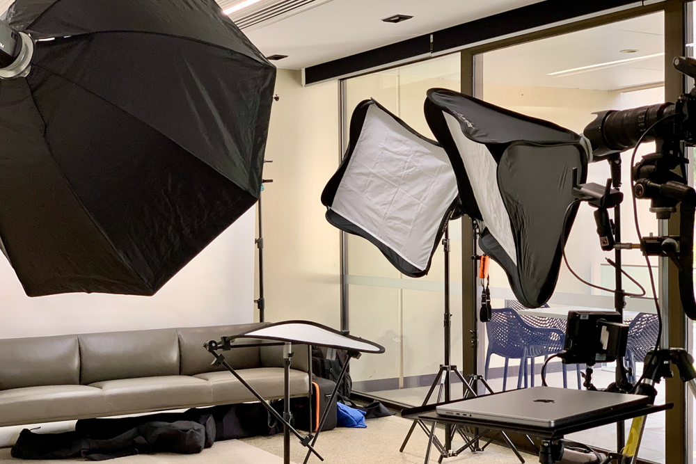 equipment on location