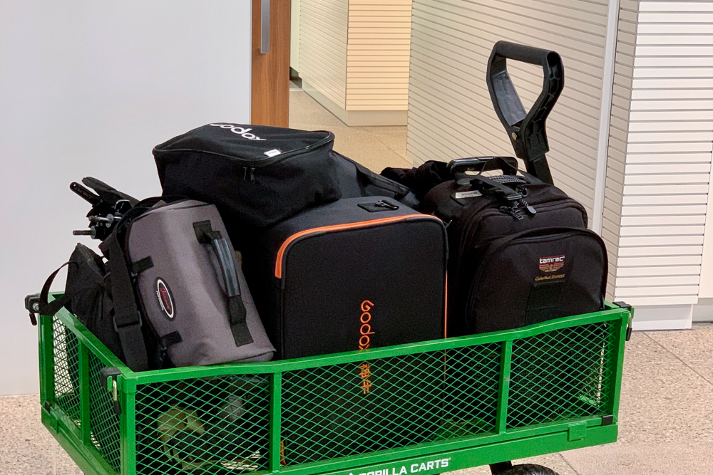 equipment on location