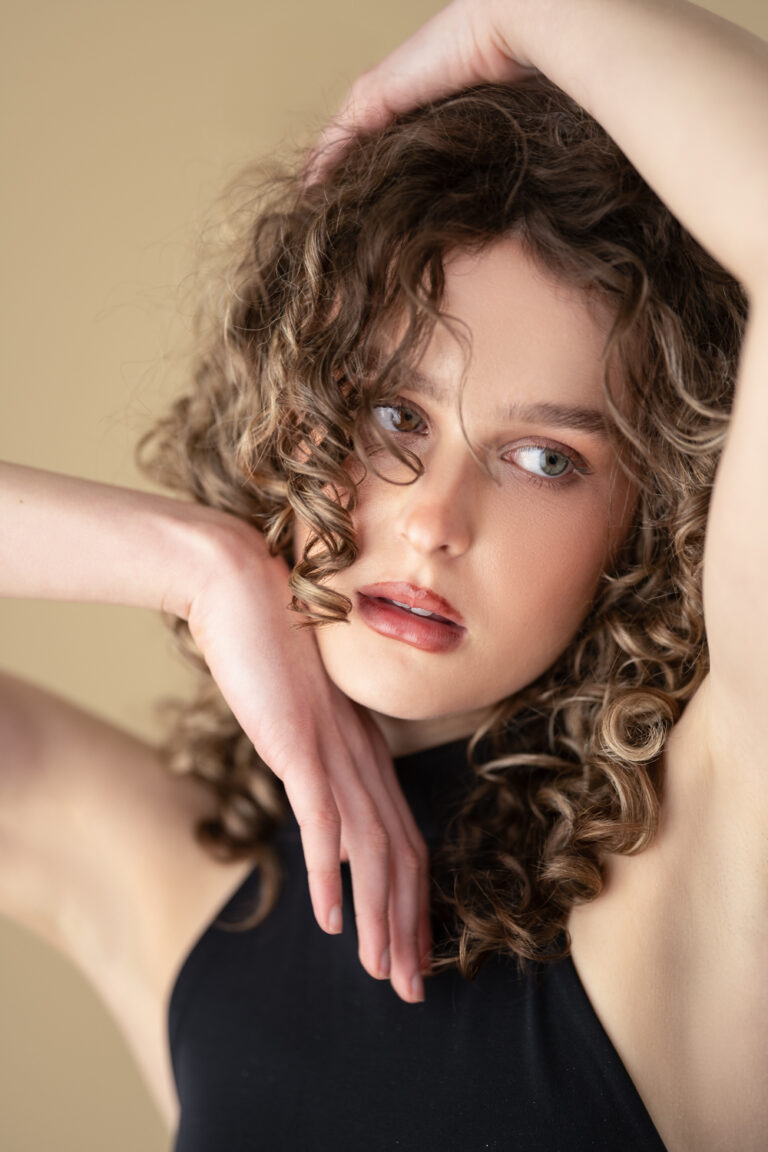 Ella Frew model shot by Sam Oster