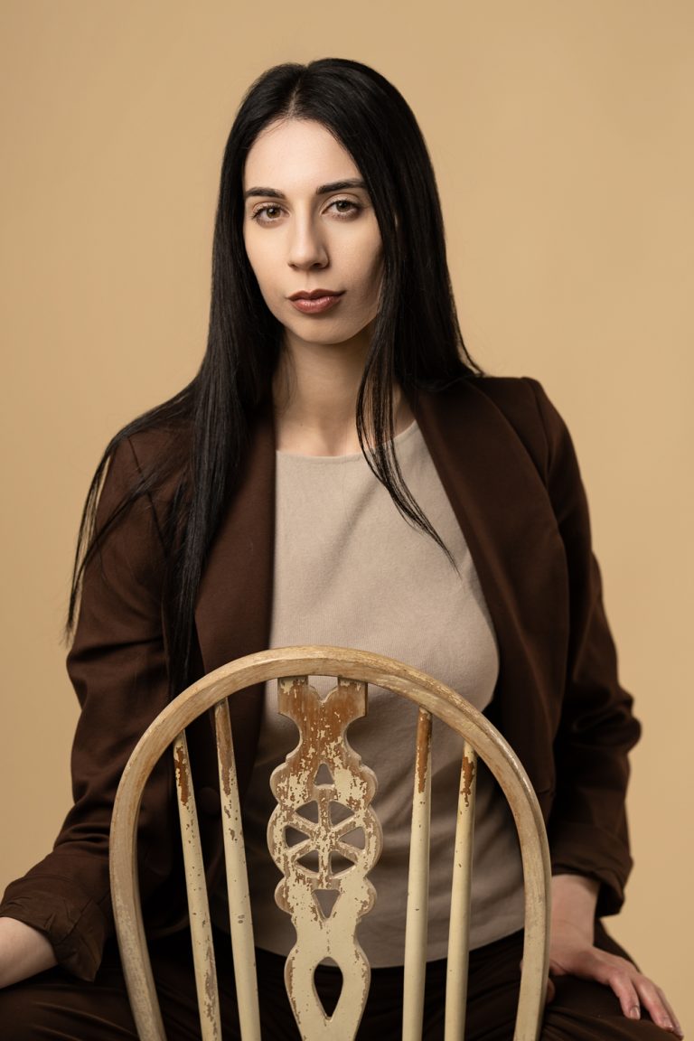 Marie Dimopoulos showcasing Cog Creative Space 'Colours of the Week'