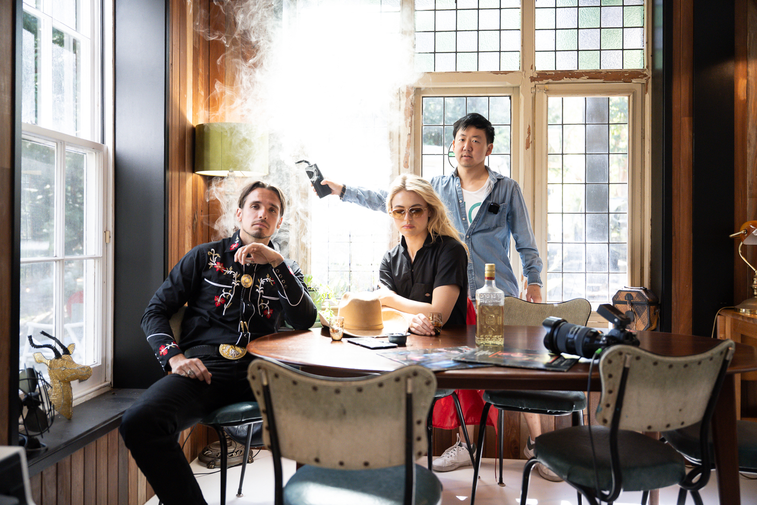 Midwest Trader shoot at watermark Crossing with photographer Shaun Li